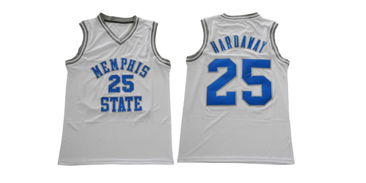 Memphis Tigers 25 Penny Hardaway White College Basketball Jersey,We sell and wholesale Memphis Tigers 25 Penny Hardaway White College Basketball Jersey on line form chian!